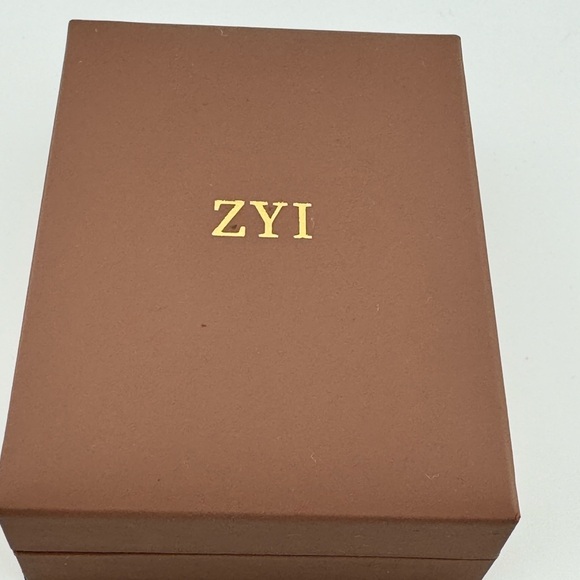 Moissanite pendant silver 925 floating dancing heart necklace by ZYI - Picture 5 of 5